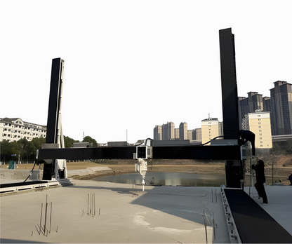 Concrete 3D Printer FLCP10060G 10000 * 6000 * 3500 Large Format Gantry-Style