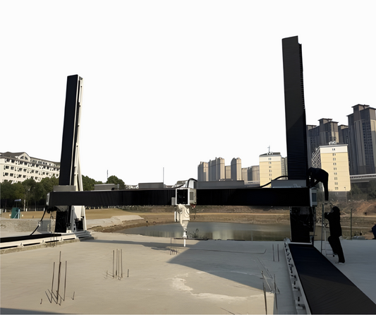 Concrete 3D Printer FLCP10060G 10000 * 6000 * 3500 Large Format Gantry-Style